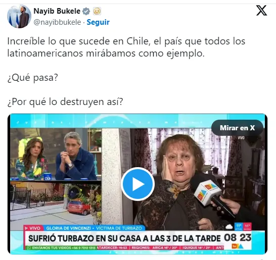 Mujer asaltada